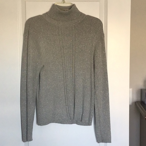 Liz Claiborne shiny turtleneck - Picture 1 of 1